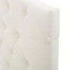 Modern and Contemporary Tufted Fabric Headboard-Christopher Knight Home - 4 of 4