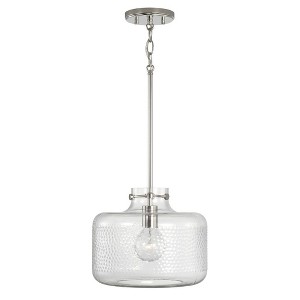 Capital Lighting Brighton 1 - Light Pendant in  Polished Nickel - 1 of 1