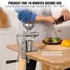 VEVOR Manual Oil Press Machine, Stainless Steel Oil Extractor Machine, Detachable Oil Presser for Effortless Cleaning, Household Oil Expeller - 4 of 4