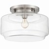 Craftmade Lighting Peri 1 - Light Flush Mount in  Brushed Polished Nickel - 2 of 4