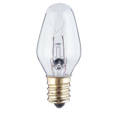 Westinghouse 7 W C7 Candelabra Incandescent Bulb E12 (Candelabra) Clear 4 pk