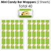 Big Dot of Happiness Taco 'Bout Fun - Fiesta Candy Favor Sticker Kit - 304 Pieces - 3 of 4