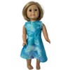 Doll Clothes Superstore Handmade Shades of Blue Dress with Polka Dot Jacket for 18-Inch Girl Dolls - 3 of 4