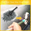 Unique Bargains Car Dust Clean Mop Dusting Tool Fiber11.22" Gray 1 Pc - 2 of 4
