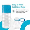 Copco Hydra Sports Water Bottle 20 Ounce Non Slip Sleeve BPA Free Tritan Plastic Reusable - image 4 of 4