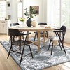 Area Rug Living Room Rug Moroccan Rug Soft Rugs Non-Slip Rubber Backing Boho Vintage Carpet for Bedroom Dining Nursery Home Office, 8' x 10' Gray - 2 of 4