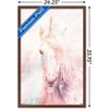Trends International Pink Unicorn Framed Wall Poster Prints - 3 of 4