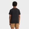 Boys' Short Sleeve Burger Planet Graphic T-Shirt - Cat & Jack™ Black - 3 of 4