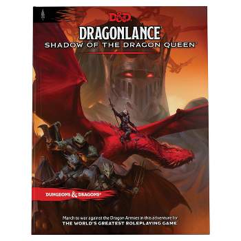 Dragonlance: Shadow of the Dragon Queen (Dungeons & Dragons Adventure Book) - by Coast Wizards (Hardcover)