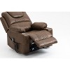 TiramisuBest Lounge chair lift chair relax sofa chair sitting room furniture sitting room power supply elderly electric lounge chair with Br - 4 of 4