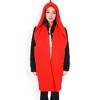 Anna-Kaci Women's Knitted Hooded Scarf with Versatile Design and Warm Ribbed Texture for Stylish Comfort and Winter Protection - 2 of 4