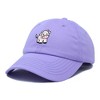 Dalix Strawberry Cow Embroidered Womens Cotton Dad Hat Baseball Cap - 4 of 4