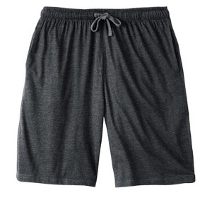 KingSize Men's Big & Tall Lightweight Jersey Pajama Shorts - 1 of 4