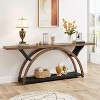 Hommoo 70.9" Long Console Table with Storage Shelf - 2 of 4