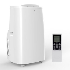 14000 BTU Portable Air Conditioner with Cooling, Dehumidifier and Fan Functions, Standing Cooling, Cools Up to 750 Sq. Ft., Remote Control - 1 of 4