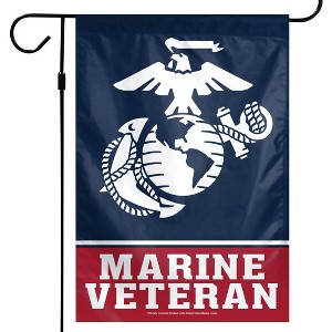 Collections Etc Military Veteran Garden Flag - 1 of 3