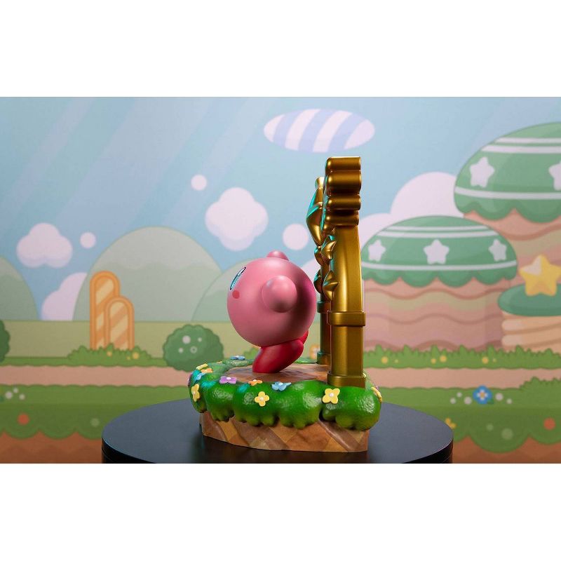 First 4 Figures: Kirby and the Goal Door 9&#34; PVC Statue, 6 of 13