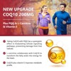 NATURE TARGET CoQ10-200mg with PQQ L-Carnitine and Omega-3s, High Absorption Coenzyme-Q10 with BioPerine - 120 ct - 3 of 4