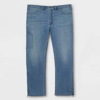 Men's Big & Tall Straight Fit Jeans - Goodfellow & Co™ Vintage Khaki 48x34