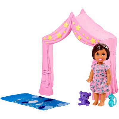 barbie babysitter playset