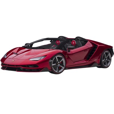 Lamborghini Centenario Roadster Rosso Efesto Red Metallic 1/18 Model Car by Autoart