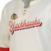 NHL Chicago Blackhawks Women's Natural Long Sleeve Fleece Hooded Sweatshirt - image 3 of 3