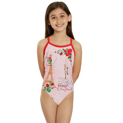 Sporti Paris Mon Amour Thin Strap One Piece Swimsuit (22-44)