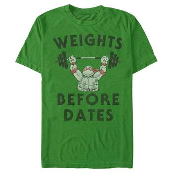 Men's Teenage Mutant Ninja Turtles Weights Before Dates T-Shirt