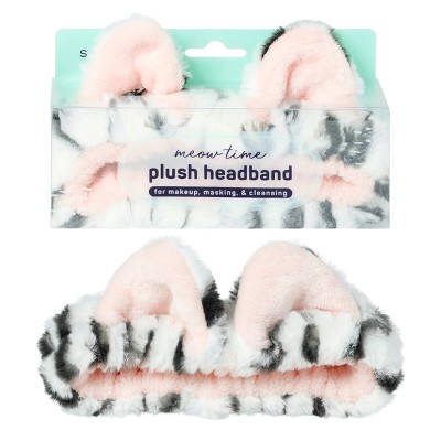 SpaLife Headband - Meow Time Plush