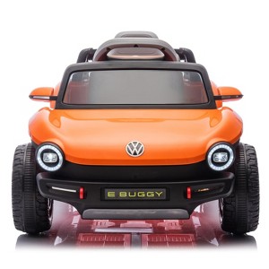 Kids Ride On Car Licensed Volkswagen Beetle Electric Ride On Toy for Toddlers 4 Wheeler Vehicle - 1 of 4