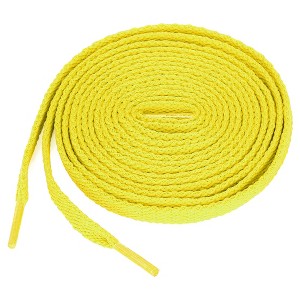 Elerevyo High Durability Athletic Flat Sneakers Shoelaces 5 Pairs - 1 of 4