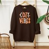 Simply Sage Market Women's Graphic Sweatshirt Cozy Vibes Distressed - 2 of 2