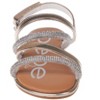 bebe Girls' Sandals - Comfy Open Toe Dress Sandals, Fancy and Sparkly Sandals for Little Girls and Big Girls - 4 of 4