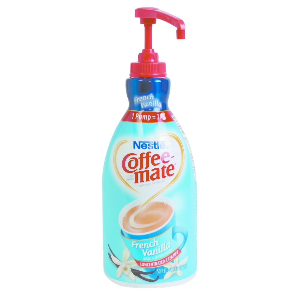 UPC 050000800032 product image for Coffee-mate Liquid Coffee Creamer, French Vanilla, 1500mL Pump Bottle | upcitemdb.com