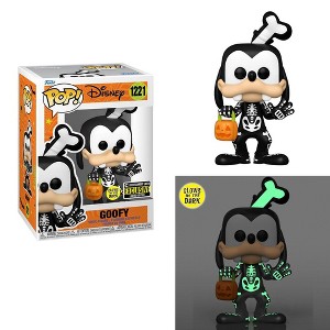 Funko POP! Disney - Skeleton Goofy (Glow in the Dark) Vinyl Figure #1221 Entertainment Earth Exclusive - 1 of 4