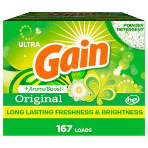 Gain Original HE Compatible Powder Laundry Detergent - 1 of 4