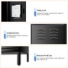 Garvee Steel Storage Locker Cabinet, 72" Heavy-Duty Metal Locker for School, Gym & Office, Black - 3 of 4