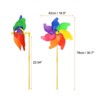 Unique Bargains PVC Material Fade-resistant Heat-resistant Dustproof Windmill 1 Pc - 2 of 4