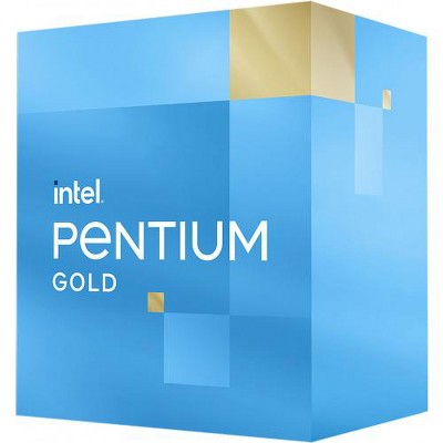 Intel Pentium Gold G7400 Desktop Processor - 2 Cores (2P+0E) & 4 Threads - Up to 3.70 GHz CPU Speed - Intel UHD Graphics 710 - DDR5 and DDR4 support