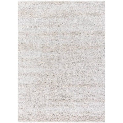 Mark & Day Dereka 5'3"x7' Rectangle Woven Indoor Area Rugs Light Silver: Modern Stain-Resistant Polyester for Bedroom, Office