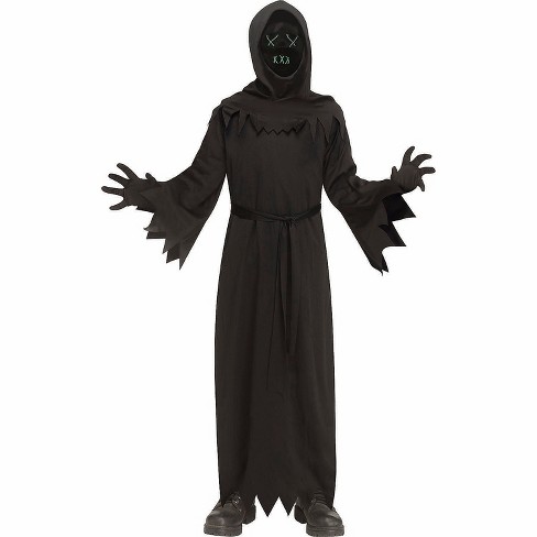 Fun World Boys' Electroluminescent Mask Phantom Robe Costume - image 1 of 1