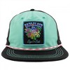 Adult Mountain Dew Baja Blast Flower Patch Canvas Grandpa Hat - 2 of 4