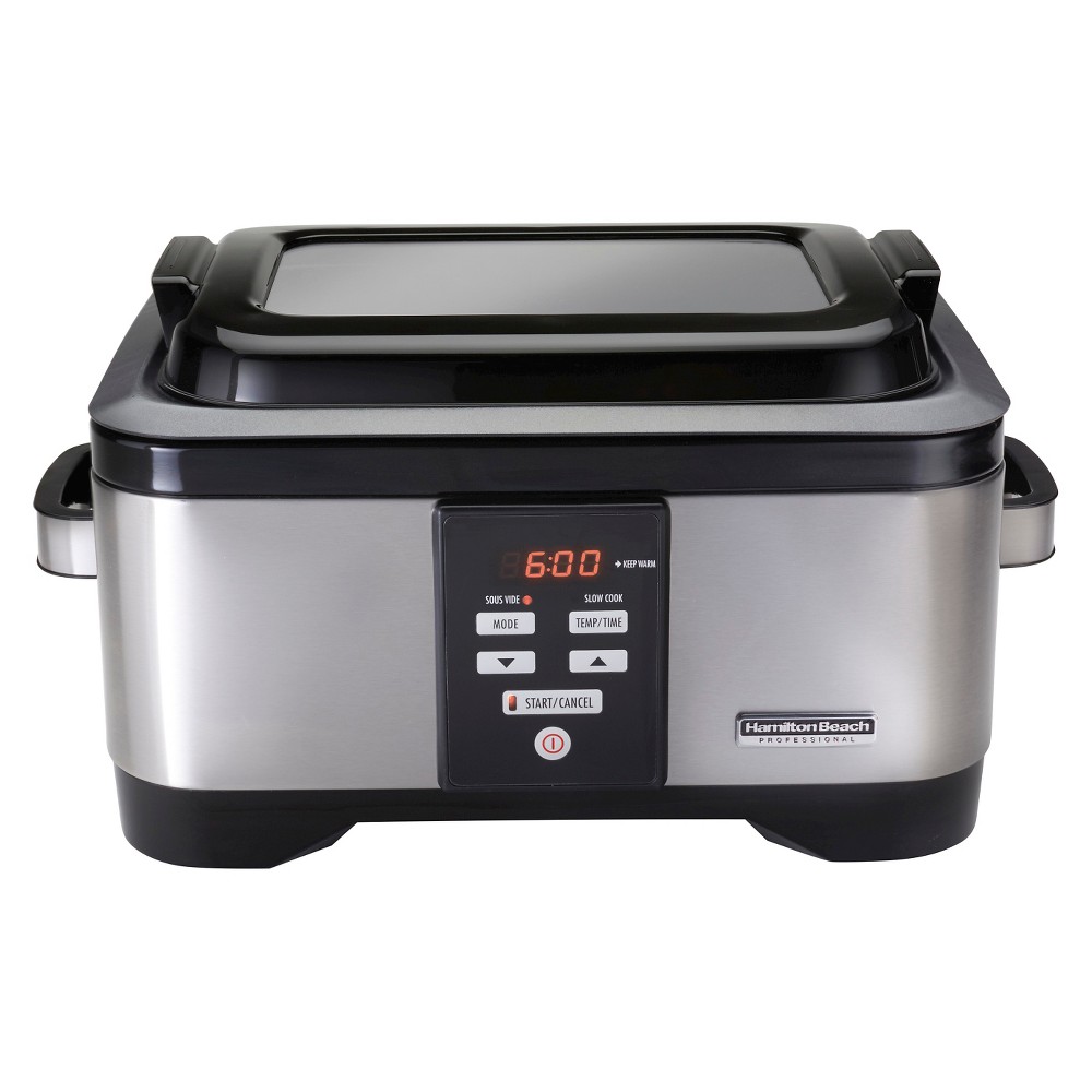UPC 040094339709 product image for Hamilton Beach Professional 6 Qt. Sous Vide & Slow Cooker - Stainless Steel | upcitemdb.com