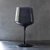 Park Hill Collection Florian Smoke Glass Tall Stemmed Bowl - 4 of 4