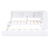 YOOCOZZ Twin Size Daybed with Trundle, 5 Storage Cabinets and Charging Station - 4 of 4