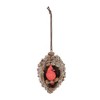 Melrose Pinecone Cardinal Ornament (Set of 6) - 3 of 3