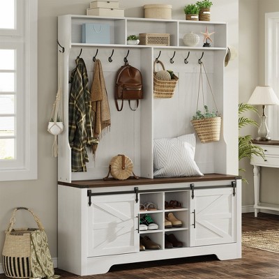 Barn door coat rack sale