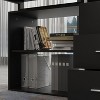 FUFU&GAGA Adjustable L Shaped Study Table Storage Drawers - 3 of 4