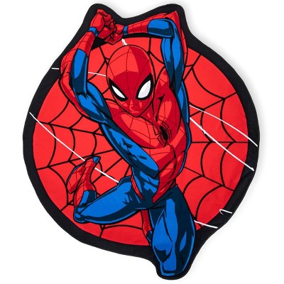 Spider-Man Shaped Beach Towel Blue/Red