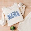 Simply Sage Market Embroidered Mama Arch Lightweight Garment Dyed Sweatshirt - 3 of 4